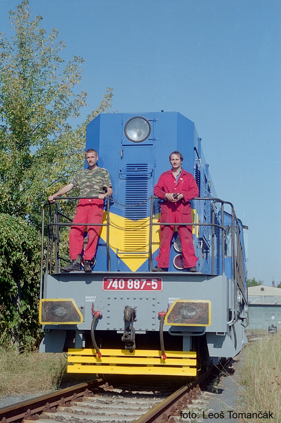 B1 14 740.887 Hodonín, vlečka EHO 23.09.1997 (3)